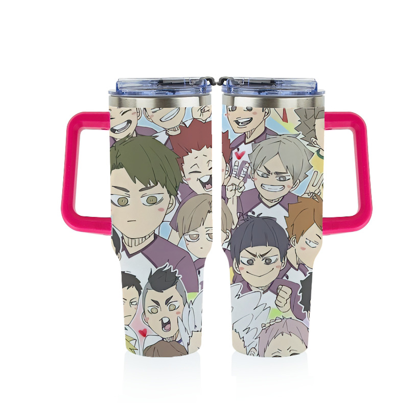 （画像用） ハイキュー!! Haikyu!! 1200ｍLフルプリント車用タンブラー